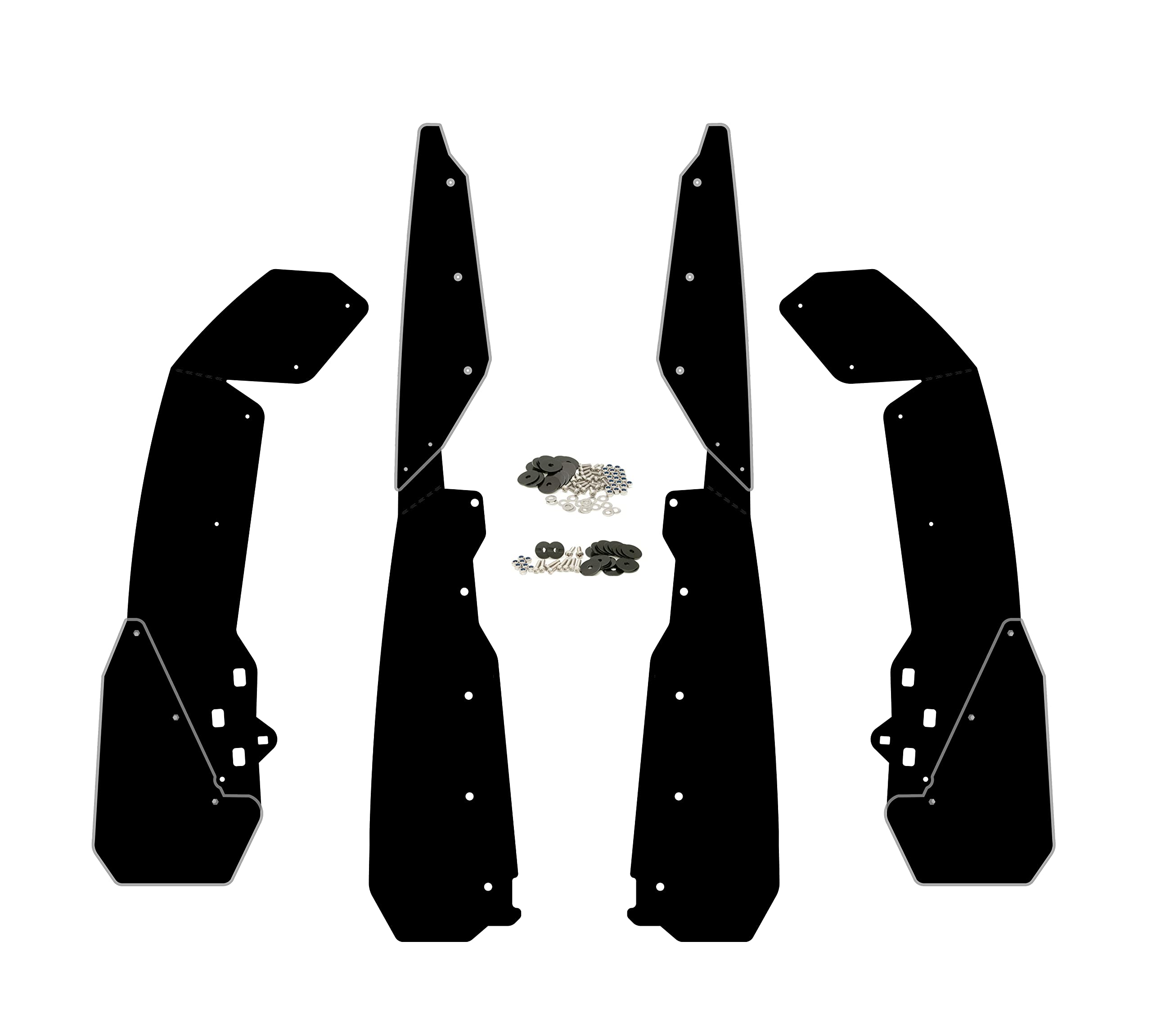 Amazon.com: RokBlokz Mud Flaps for 2014-2022 Polaris RZR XP 1000